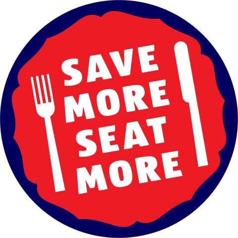 Save More Seat More ALDI slogan