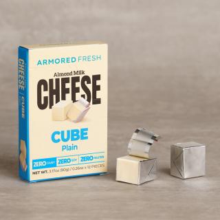Armored Fresh Almond Milk  Cheese Cube-Plain 