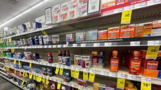 cold and flu aisle