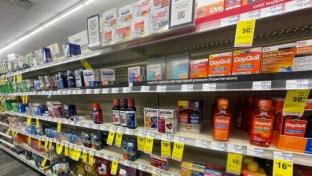 cold and flu aisle