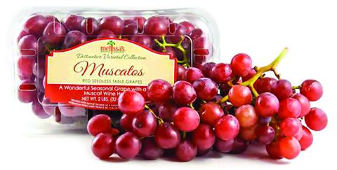 Muscatos grapes are a convenient and welcome lunch addition. 