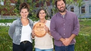 Healthy Living Garners Multi-Gen Enterprise Award Katy Lesser Nina and Eli Lesser-Goldsmith