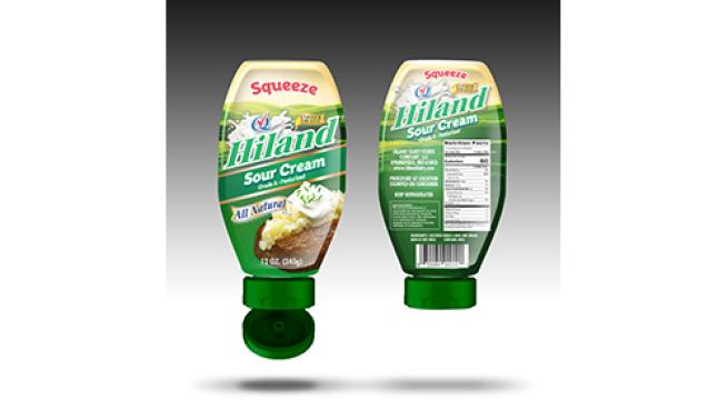 Hiland Dairy Shake and Squeeze Sour Cream Teaser
