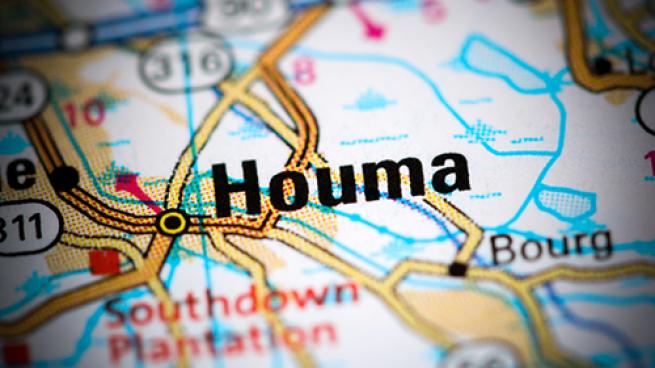 Houma Louisiana Map Teaser