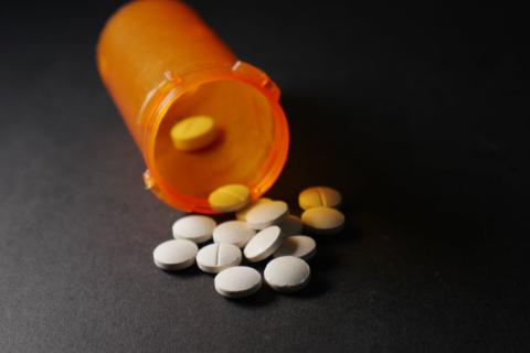 Opioid pill bottle