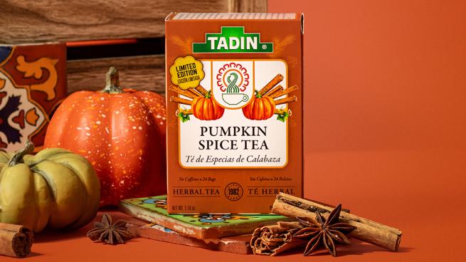 Tadin’s New Pumpkin Spice Tea, for a Limited Time