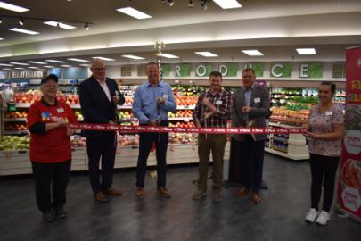 Ribbon Cutting Meadville, Pa., Tops Store