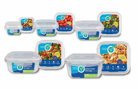 Simply Done Glass Food Storage Containers