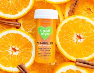 So Good So You Metabolism Citrus Cinnamon Probiotic Shot