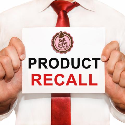 soft serve product recall