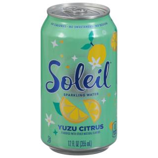Soleil Sparkling Water-Yuzu Citrus