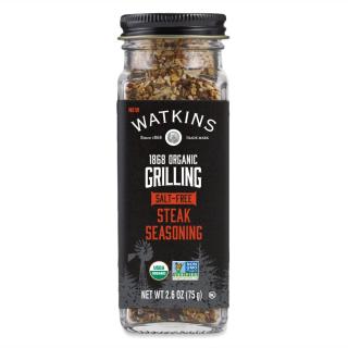 Watkins 1868 Organic Grilling Salt-Free Steak Seasoning