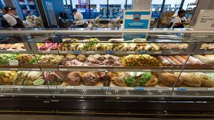 Prepared foods at Whole Foods