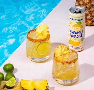 Wildwonder Pineapple Paradise  Prebiotic + Probiotic Sparkling Drink