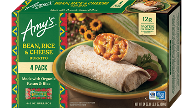 Amy's Burrito Multipack With Cheese Teaser