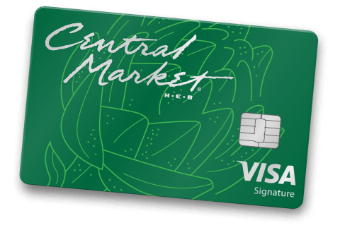 Central Market, H-E-B credit card