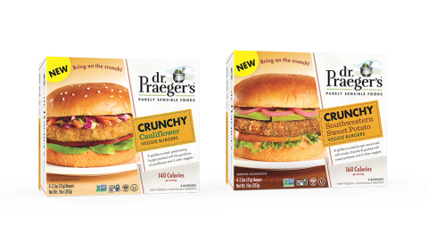 Dr. Praeger's Crunchy Burgers Main Image