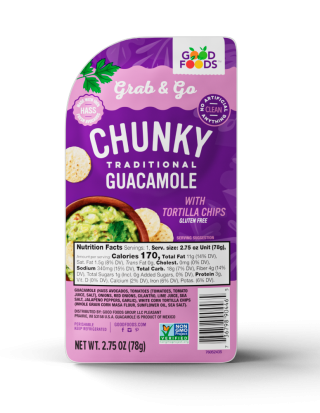 Good Foods Grab & Go Chunky Guacamole