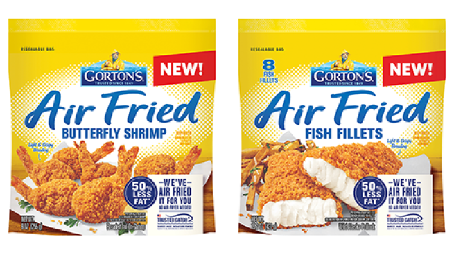 Gorton's Air Fried Butterfly Shrimp and Fish Fillets Teaser